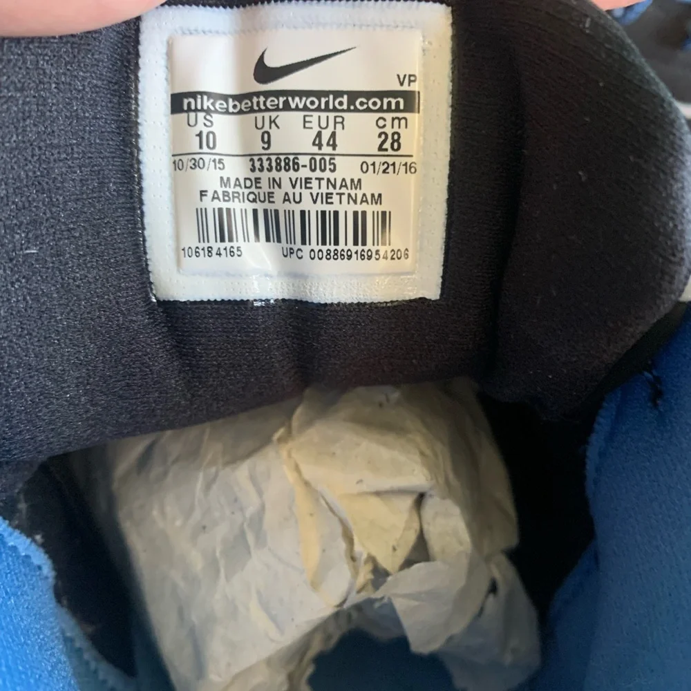 Nike Air Penny II ‘Varsity Royal’  Size 10M  Great condition, no box - Picture 7 of 7